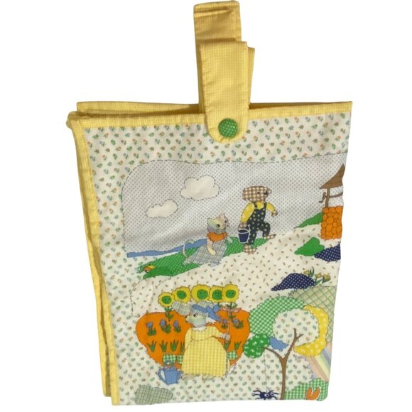 Handmade Cloth Nursery Wall Hanging 45x35 Fairy Tale Characters Parts or Repair - Picture 5 of 8